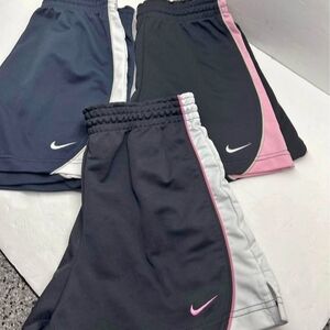 Nike Black and Blue Performance Shorts